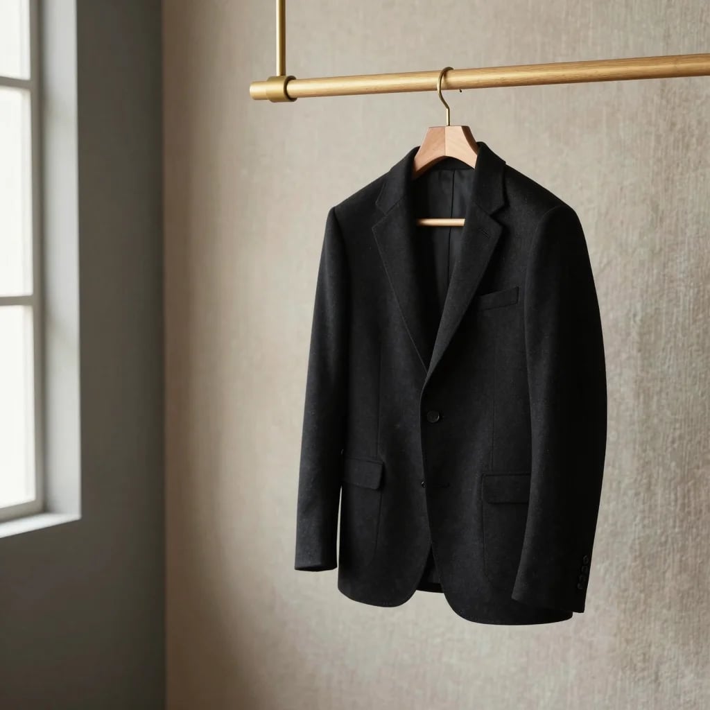 Black Wool Jacket